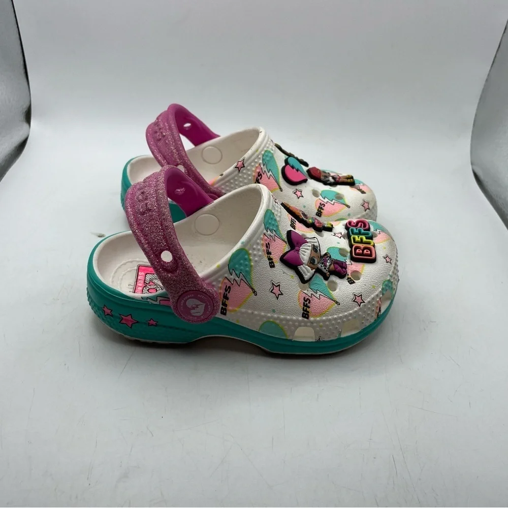 Crocs X LOL Surprise! Girls clogs size 7C